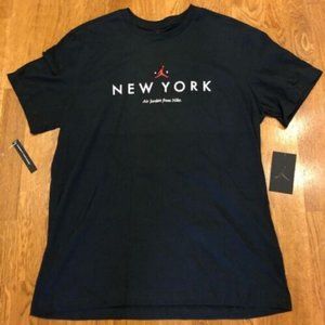 Air Jordan from Nike New York City shirt black, size Medium NWT nyc